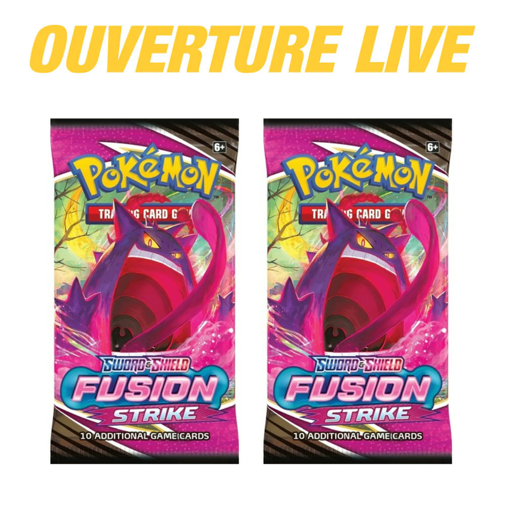 Pokémon Fusion Strike Pack (2 paquets)
