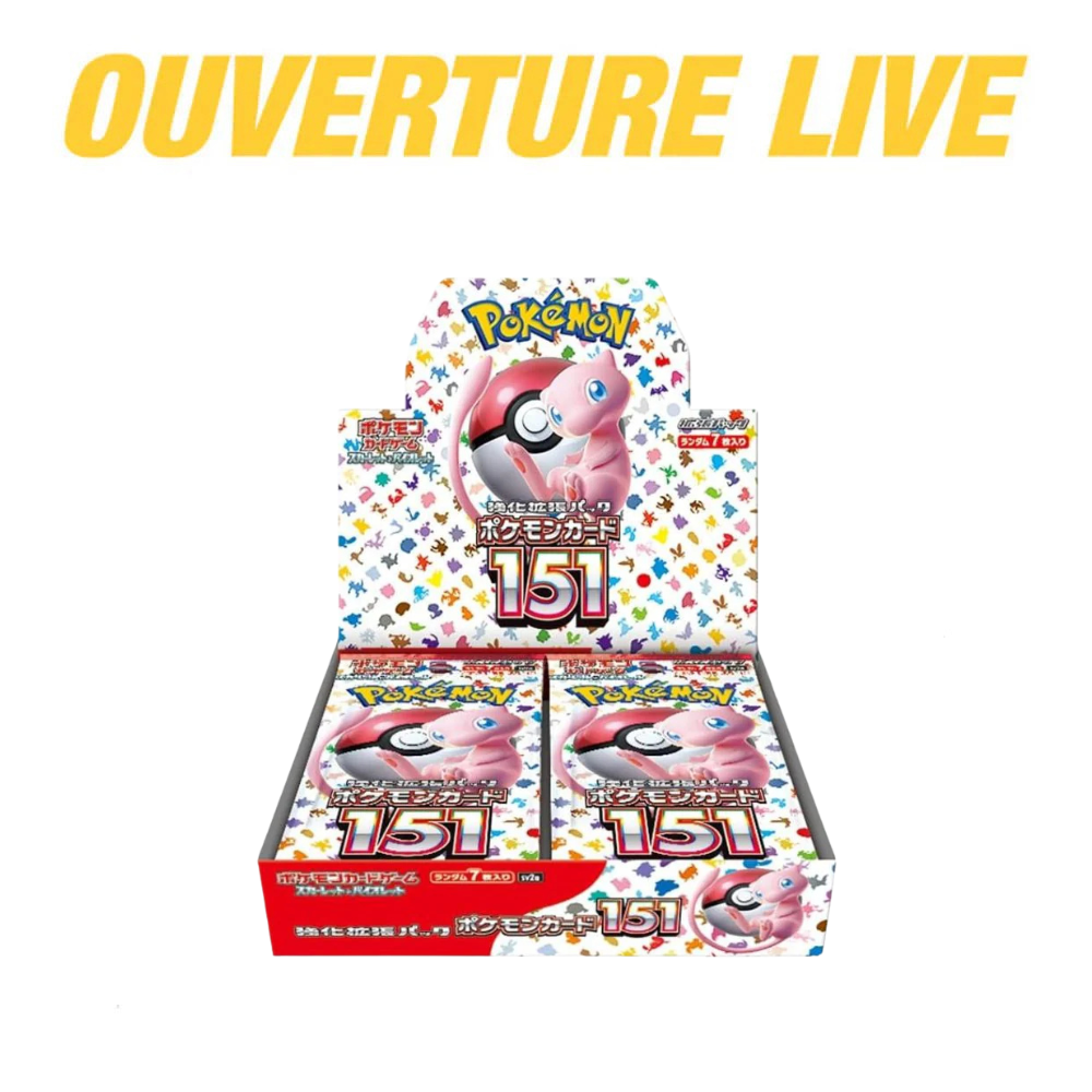 Pokémon 151 Booster Box (Japanese)