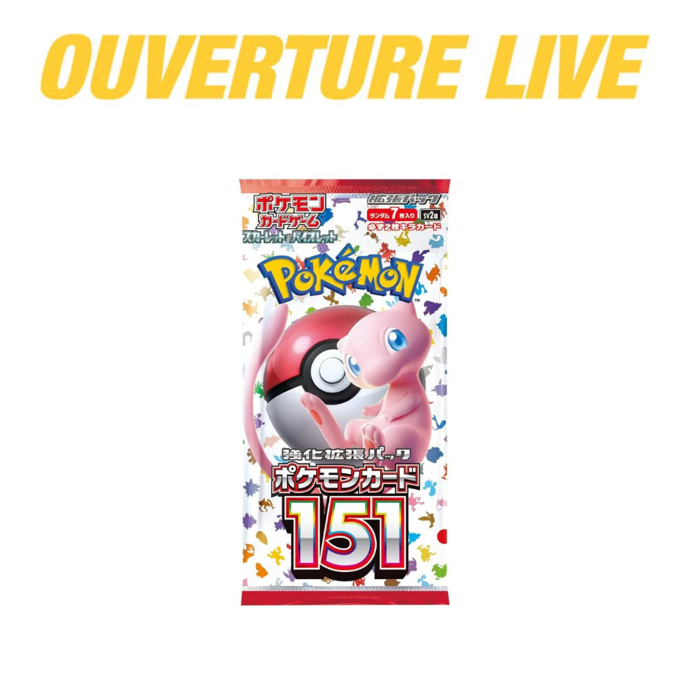 Pokémon Scarlet & Violet 151 (Japanese) Pack