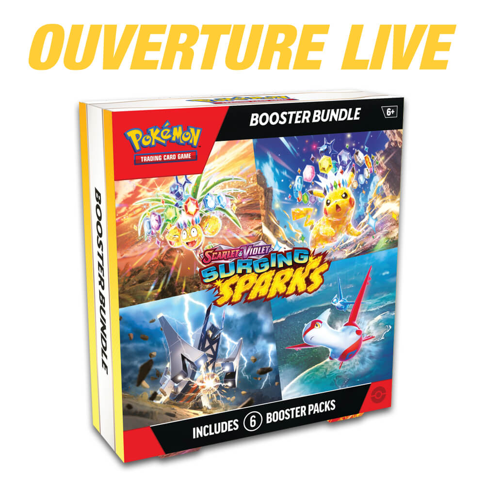 Pokémon Scarlet & Violet Surging Sparks Booster Bundle
