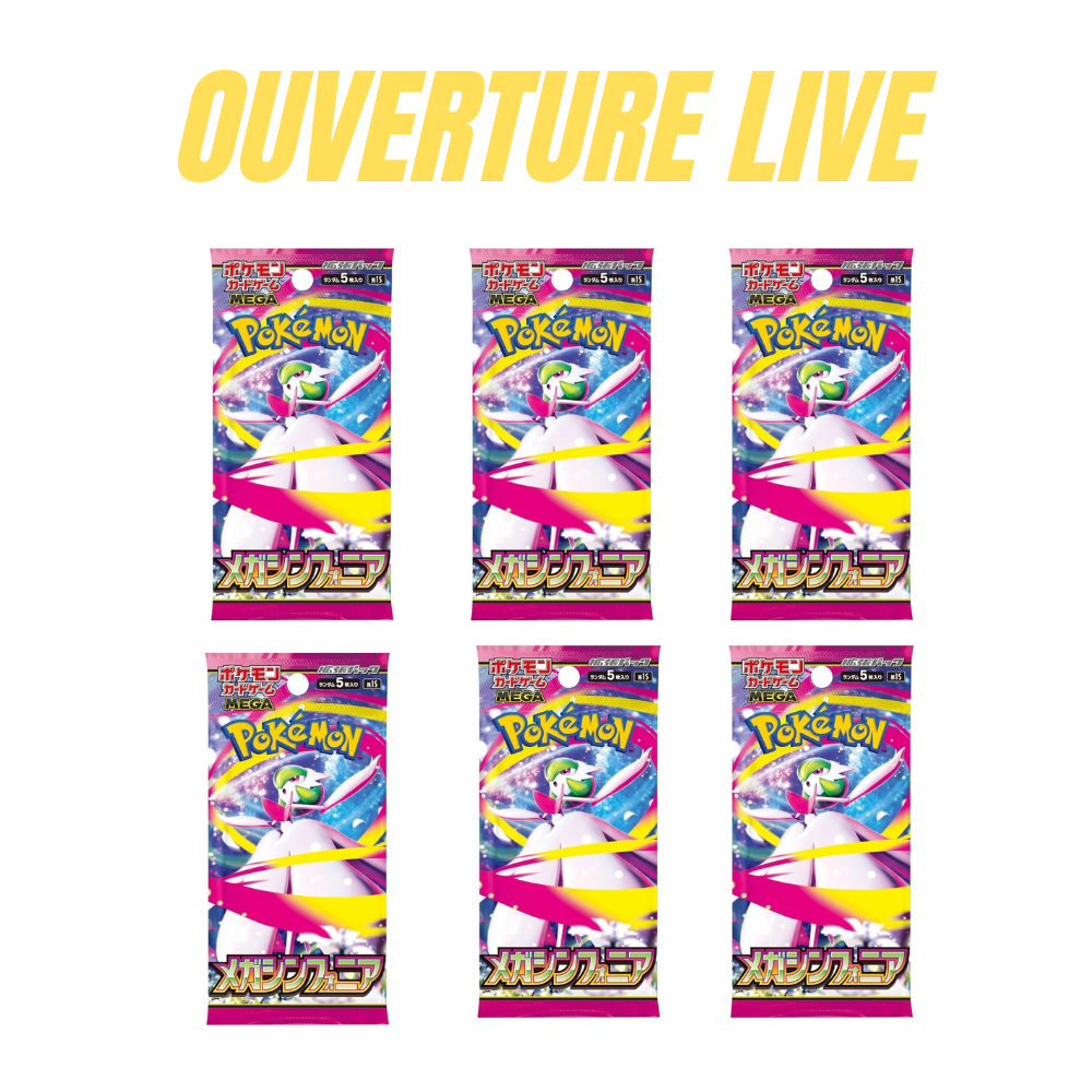 Pokemon Mega Symphonia 6 Packs (Japanese)
