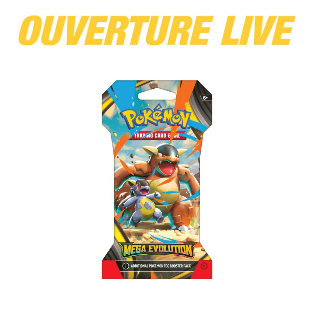 Pokémon Mega Evolution Base Set - Sleeved Booster Pack