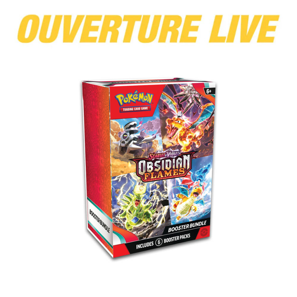 Pokémon Scarlet & Violet Obsidian Flames Booster Bundle