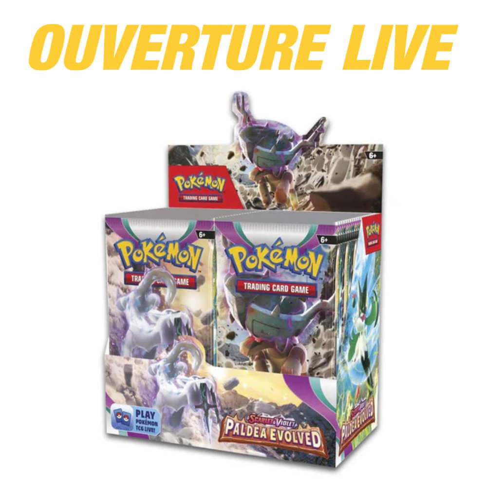 Pokémon Scarlet & Violet Paldea Evolved Booster Box