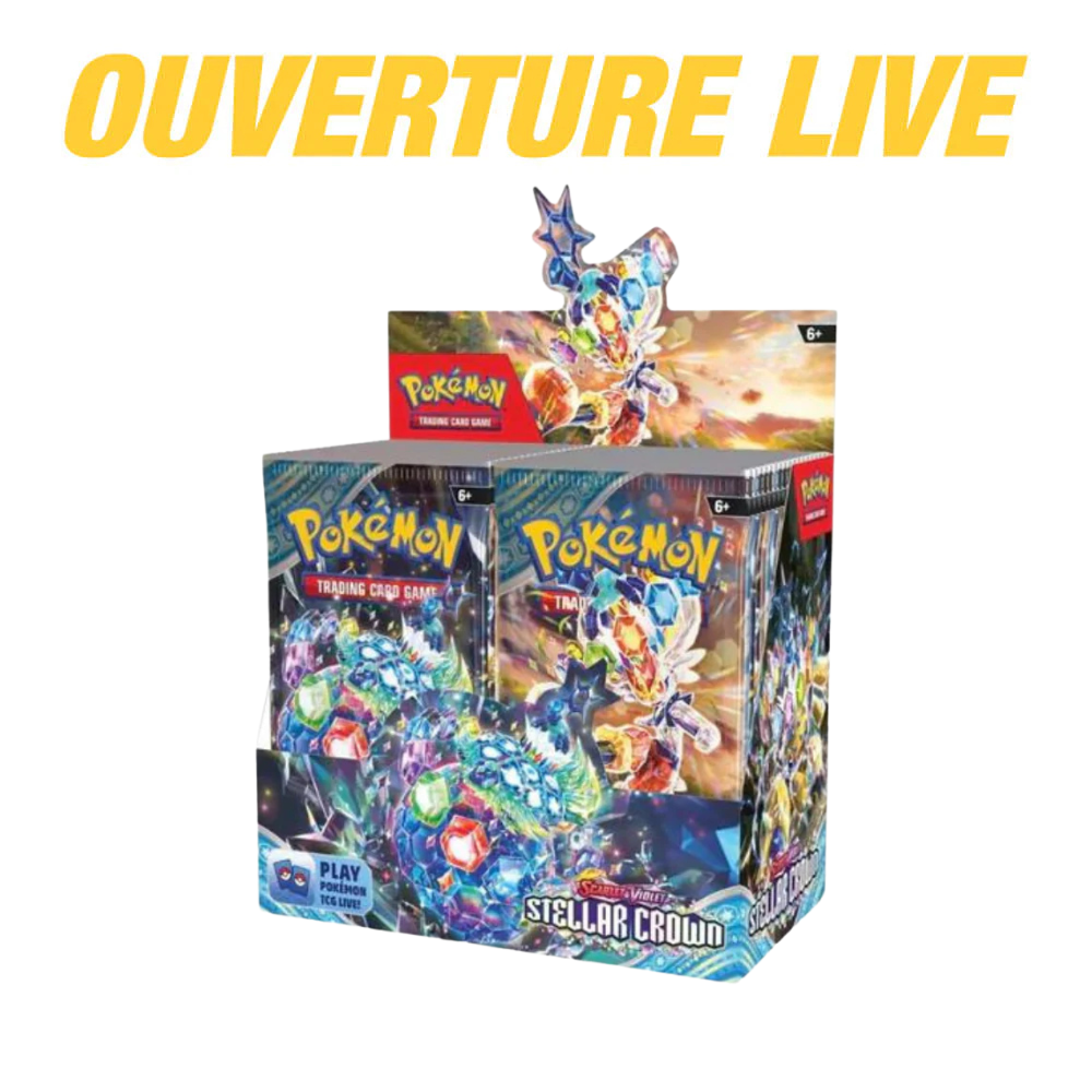 Pokémon Scarlet & Violet Stellar Crown Booster Box