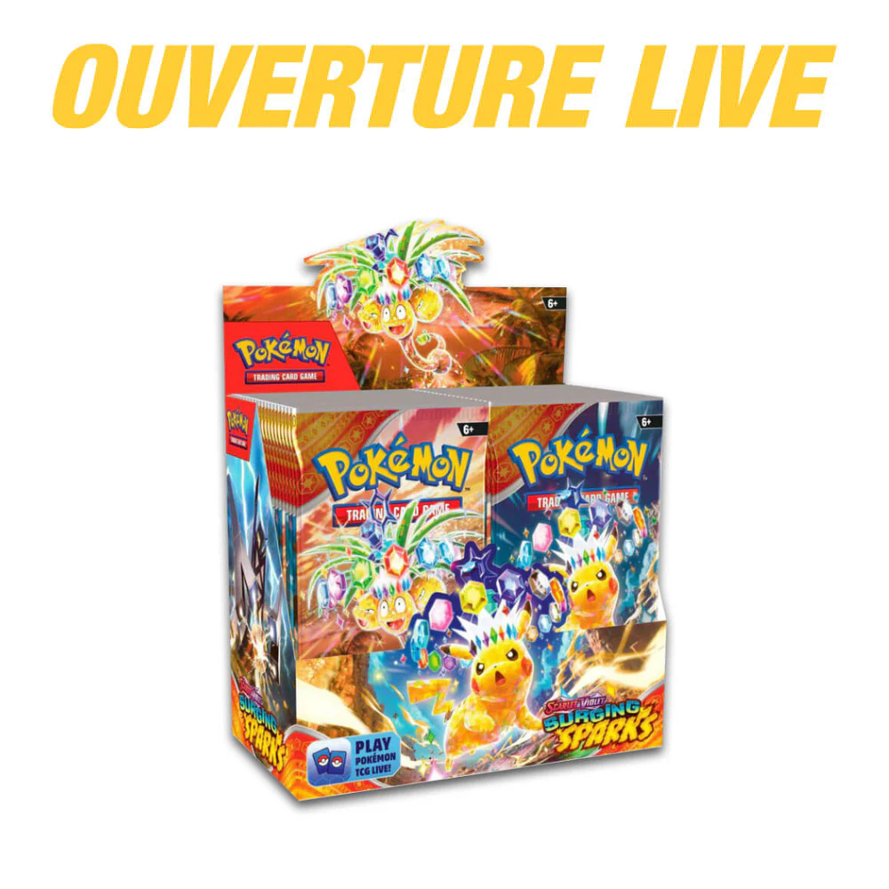 Pokémon Scarlet & Violet Surging Sparks Booster Box