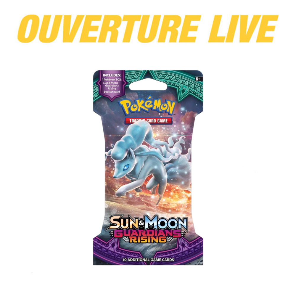 Pokémon Sun & Moon Guardians Rising Sleeved Pack