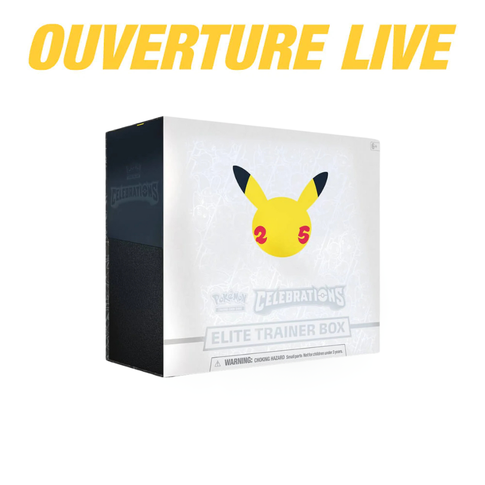 Pokémon Elite Trainer Box Celebrations 25th