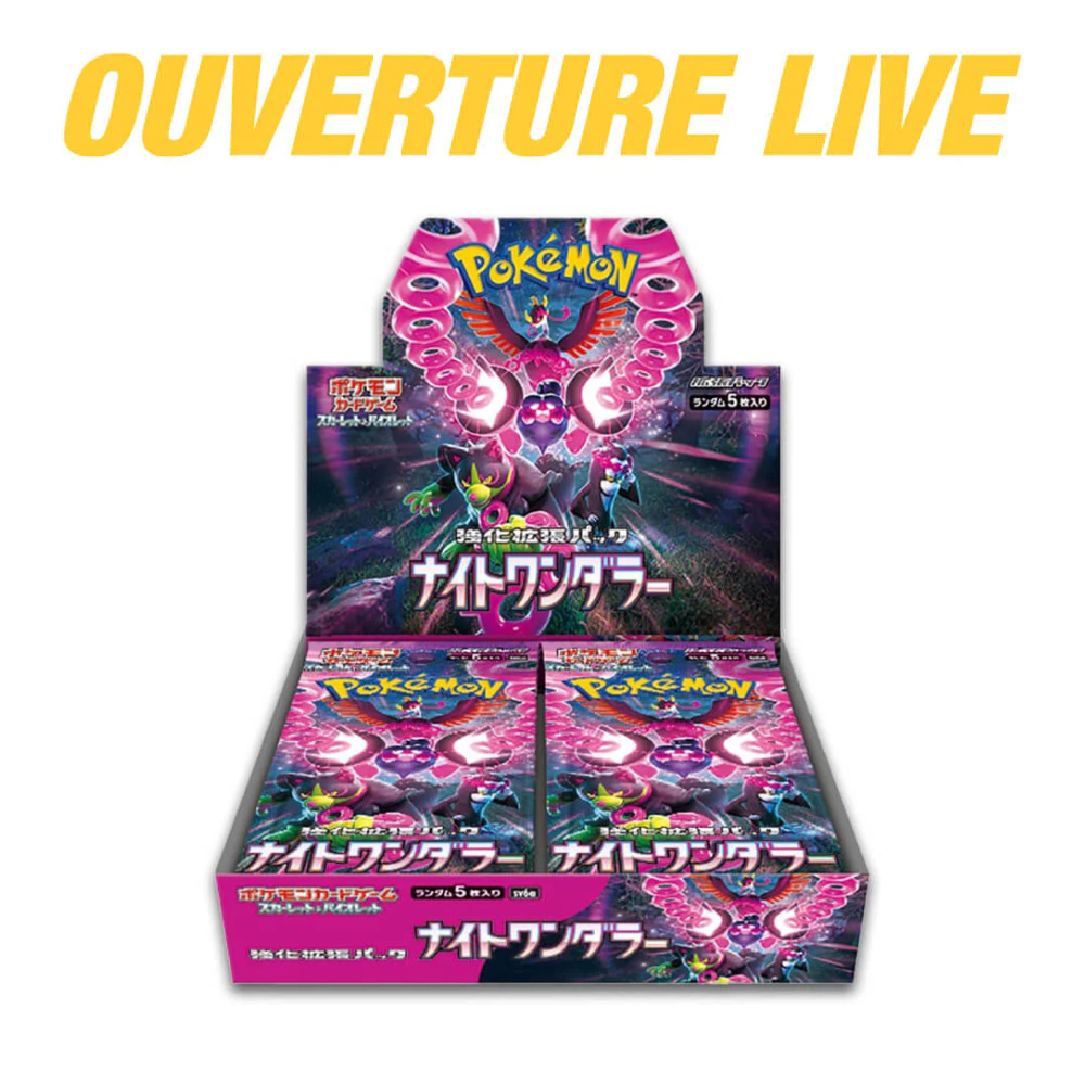 Pokemon Night Wanderer Booster Box (Japanese)