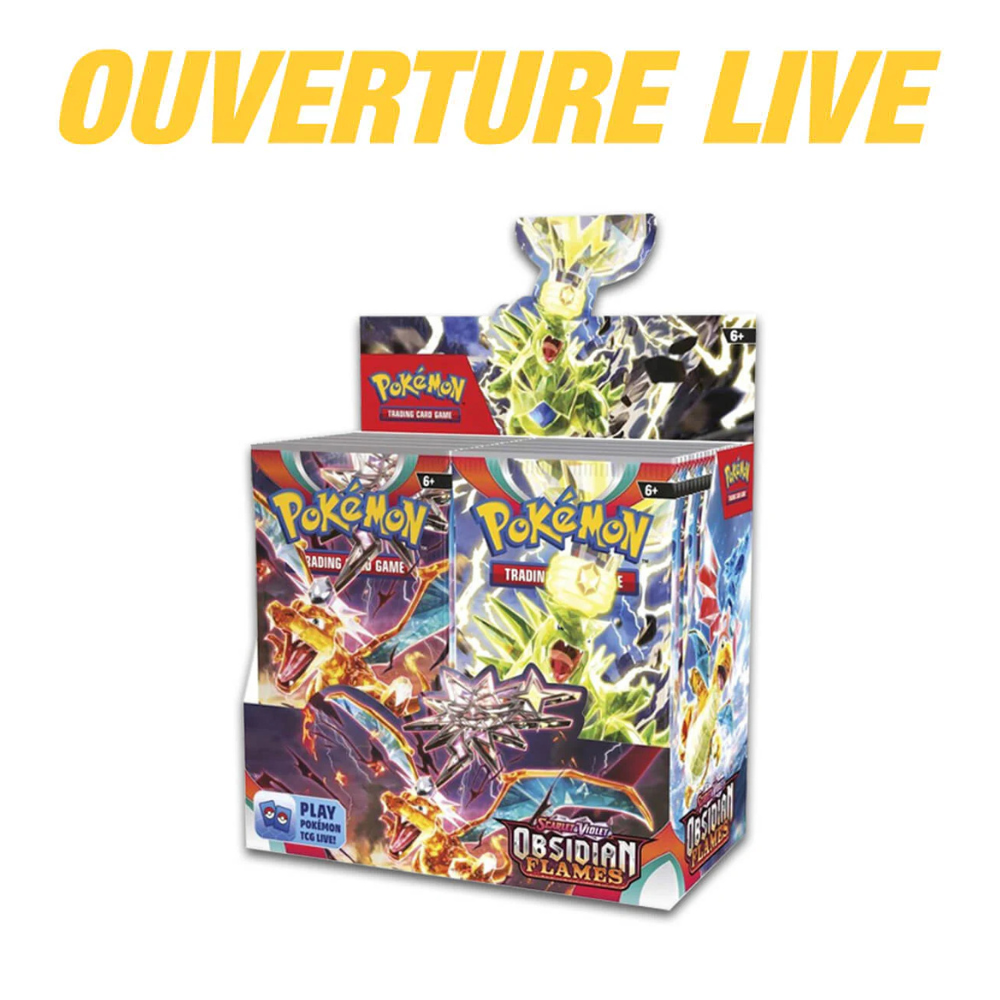 Pokémon Obsidian Flames Booster Box