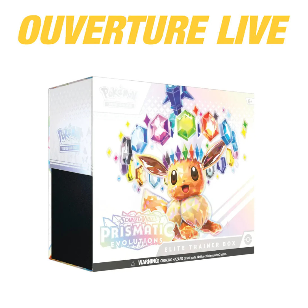 Pokémon Prismatic Evolutions Elite Trainer Box