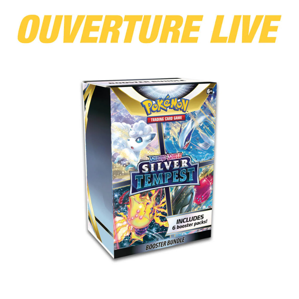 Pokémon Sword & Shield Silver Tempest Booster Bundle