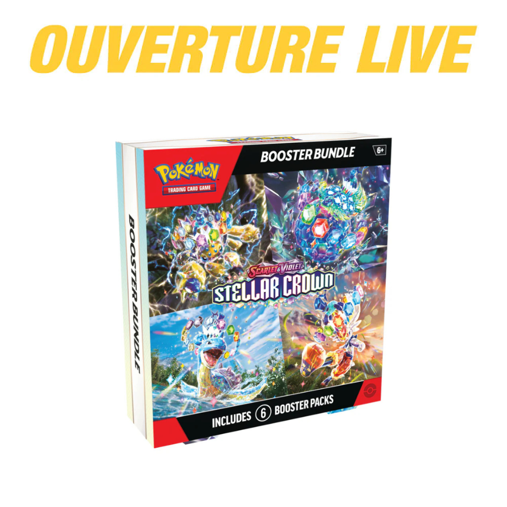 Pokémon Scarlet & Violet Stellar Crown Bundle