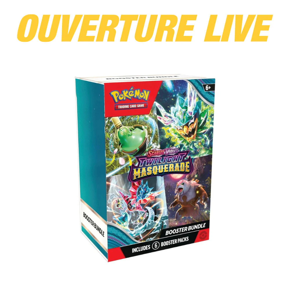 Pokémon Scarlet & Violet Twilight Masquerade Booster Bundle