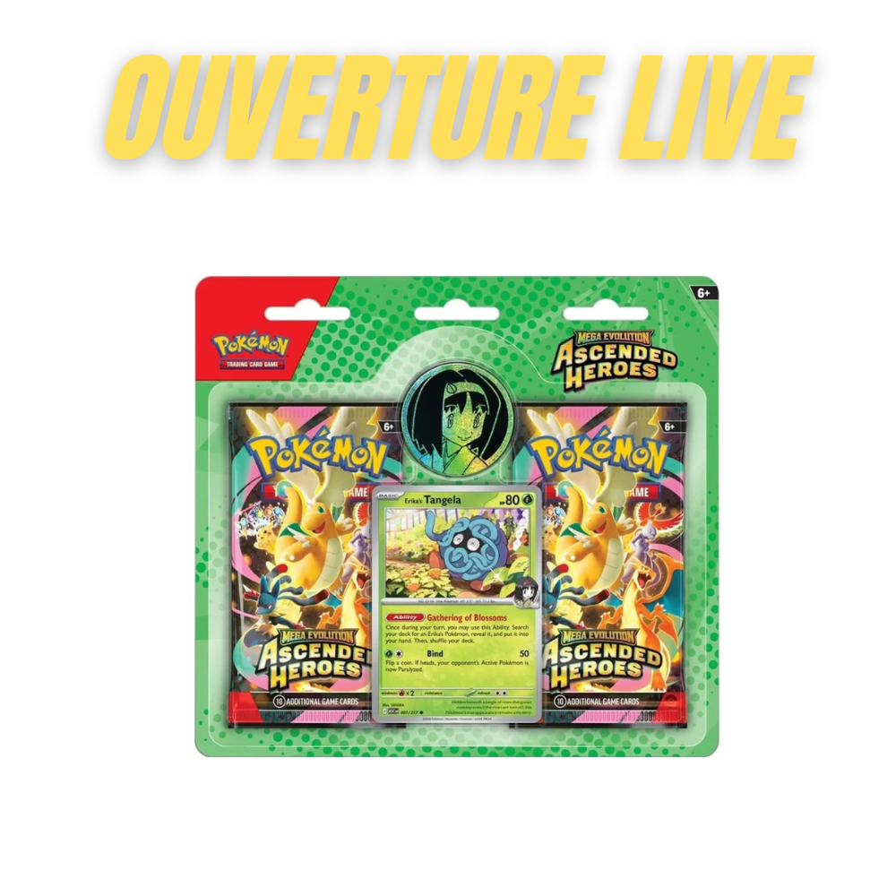 Pokemon Ascended Heores 2 packs (Tangela)