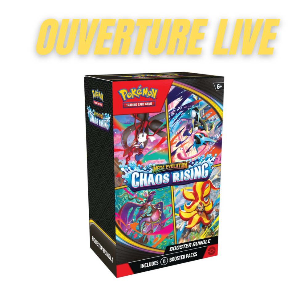 Pokémon - Mega Evolution Chaos Rising - Booster Bundle