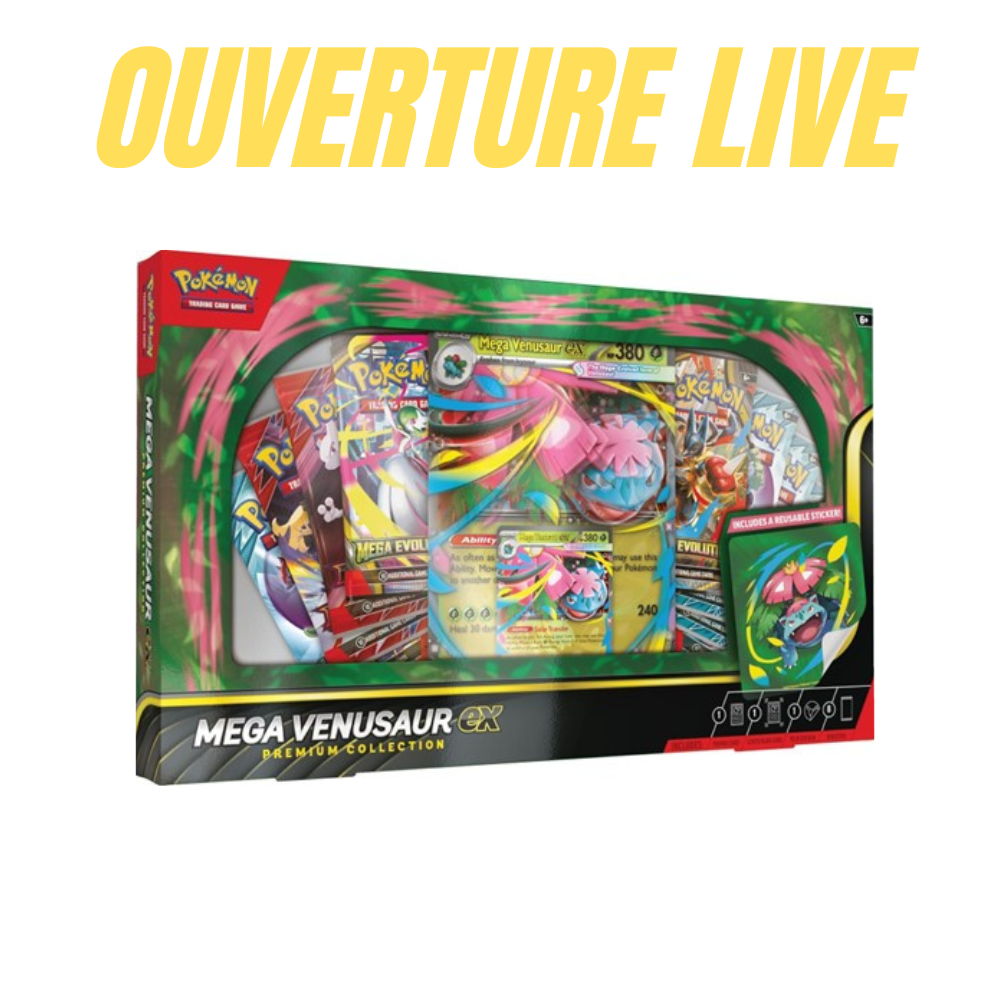 Pokemon Mega Venusaur Ex premium collection box