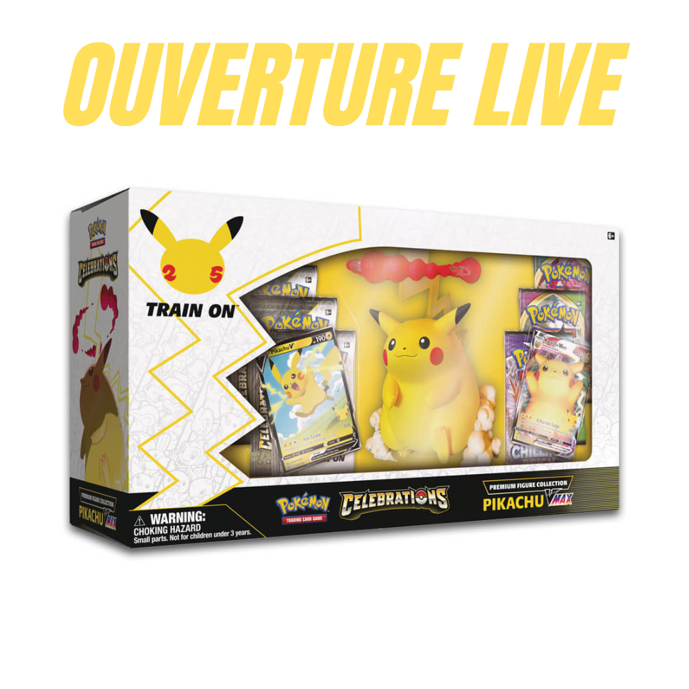 Pokemon Premium Figure Collection Pikachu Vmax Celebrations