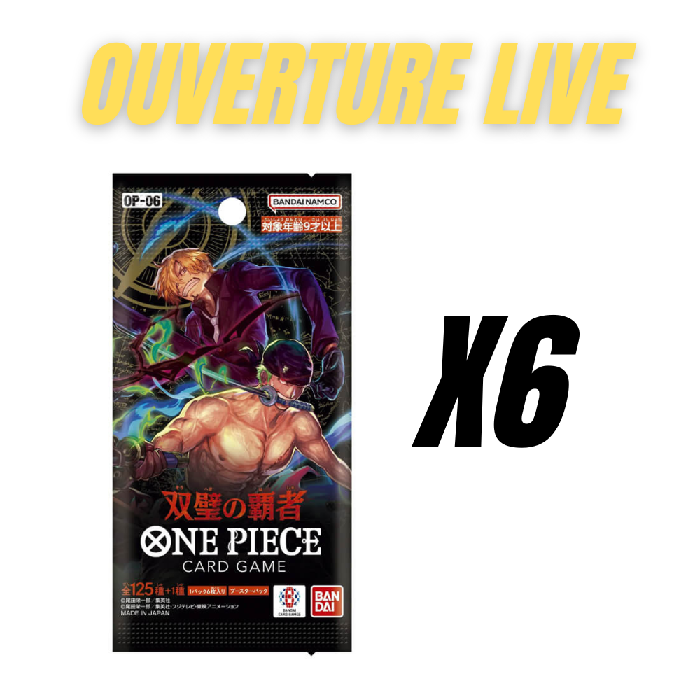 One Piece - OP06 Wings Of The Captain ( 6 Paquets)