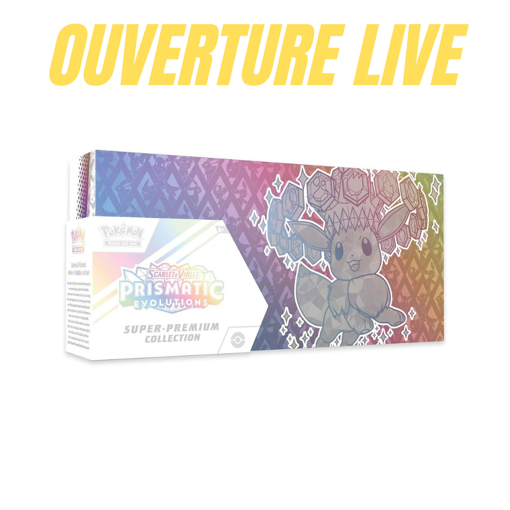 Pokémon Scarlet & Violet Prismatic Evolutions Super Premium Collection