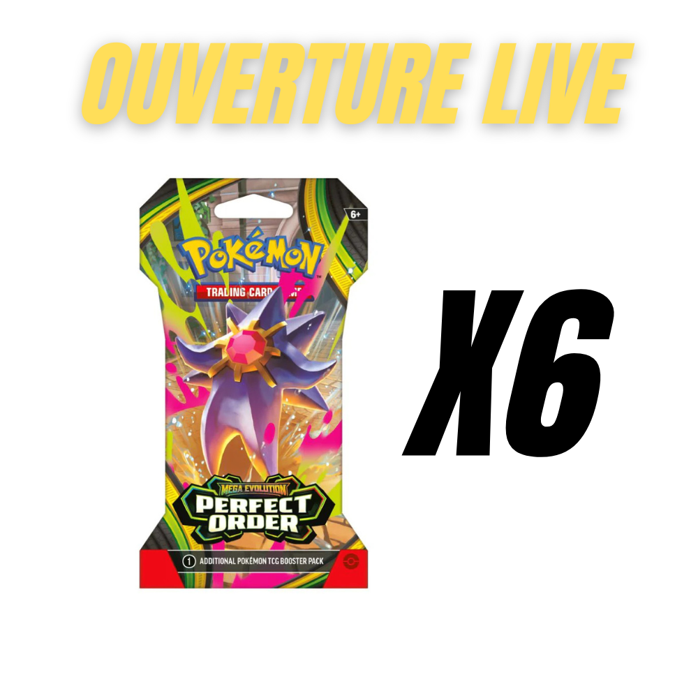 Pokemon Perfect Order 6 Sleeve pack